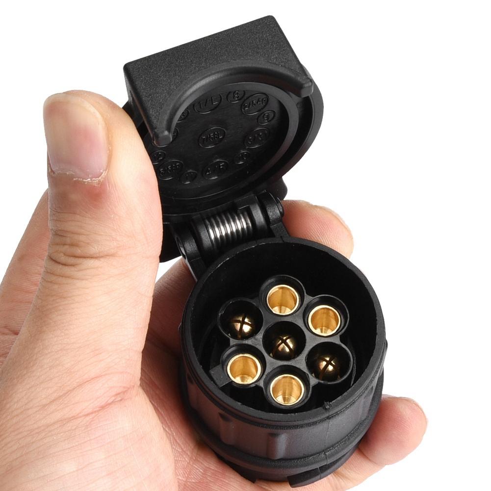 12V 13Pin to 7Pin N&S Trailer Socket Adapter Plug Converter Connector for Trailer Caravan
