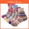 Cashmere Women Thermal Socks Winter Warm Rabbit Wool Socks Thicken Soft Socks