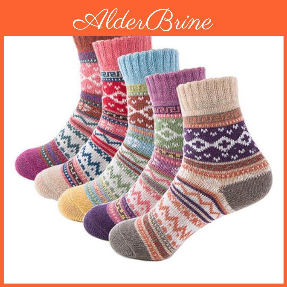 Cashmere Women Thermal Socks Winter Warm Rabbit Wool Socks Thicken Soft Socks