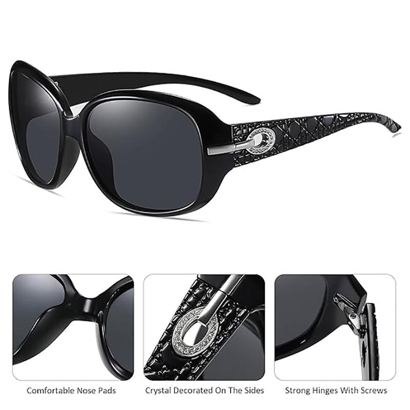 Elegant Ladies Big Frame Sunglasses Outdoor Shades for Women Glasses Gradient Lens Sunglasses Female Male Shades