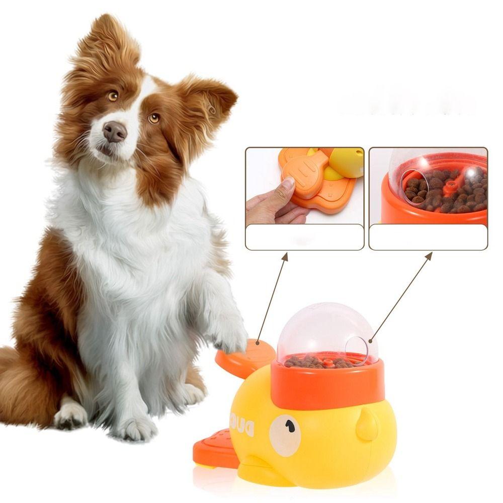 Cartoon Pet Feeding Machine Intelligent Pet Automatic Feeder Toys  Pet Supplies