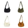 Large Capacity Teenager Messenger Bag Canvas Crossbody Bag Casual Vintage Shoulder Bags  Students