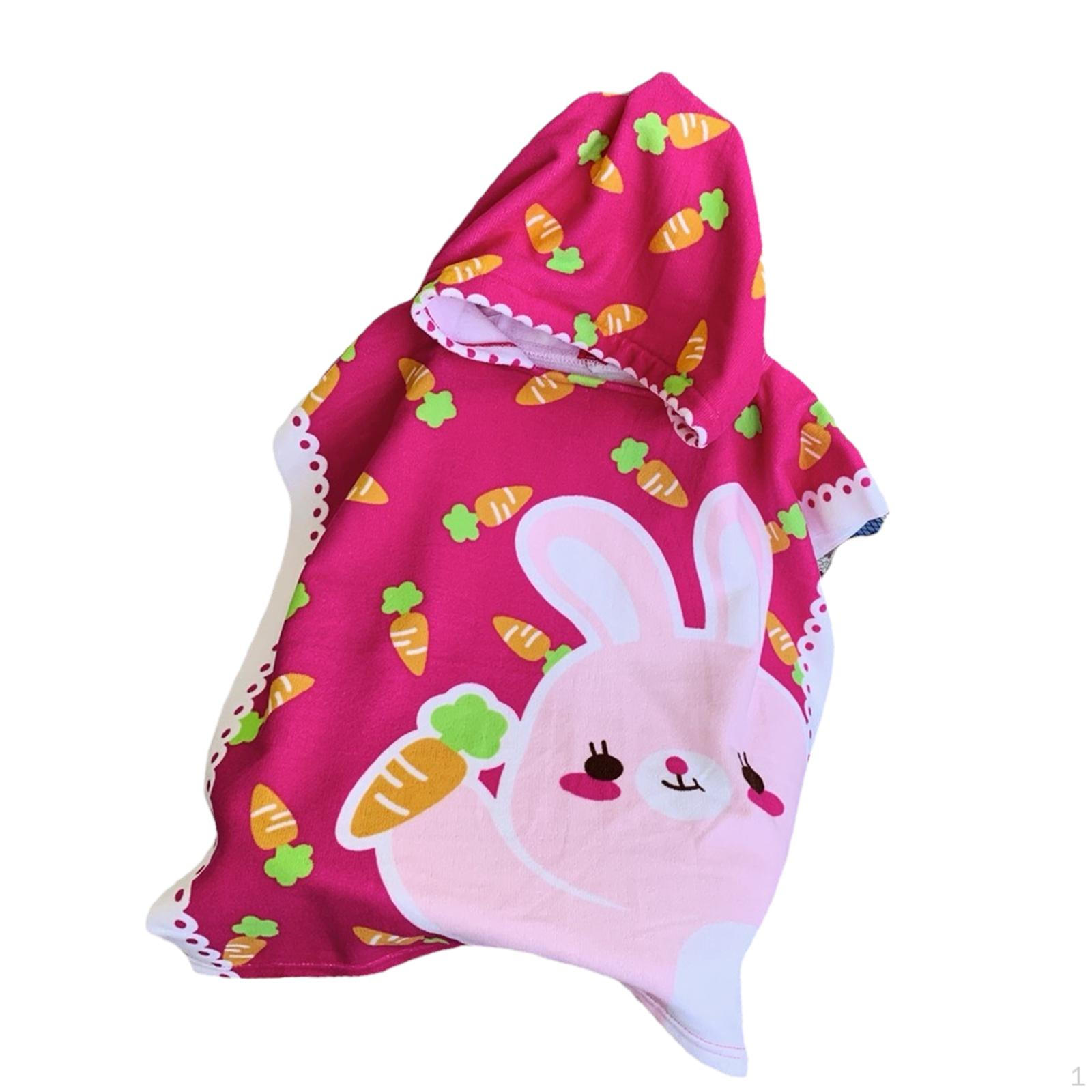 

Детское пляжное полотенце, банный плащ с героями мультфильмов для детей, мягкое впитывающее покрытие для путешествий, вечеринок,