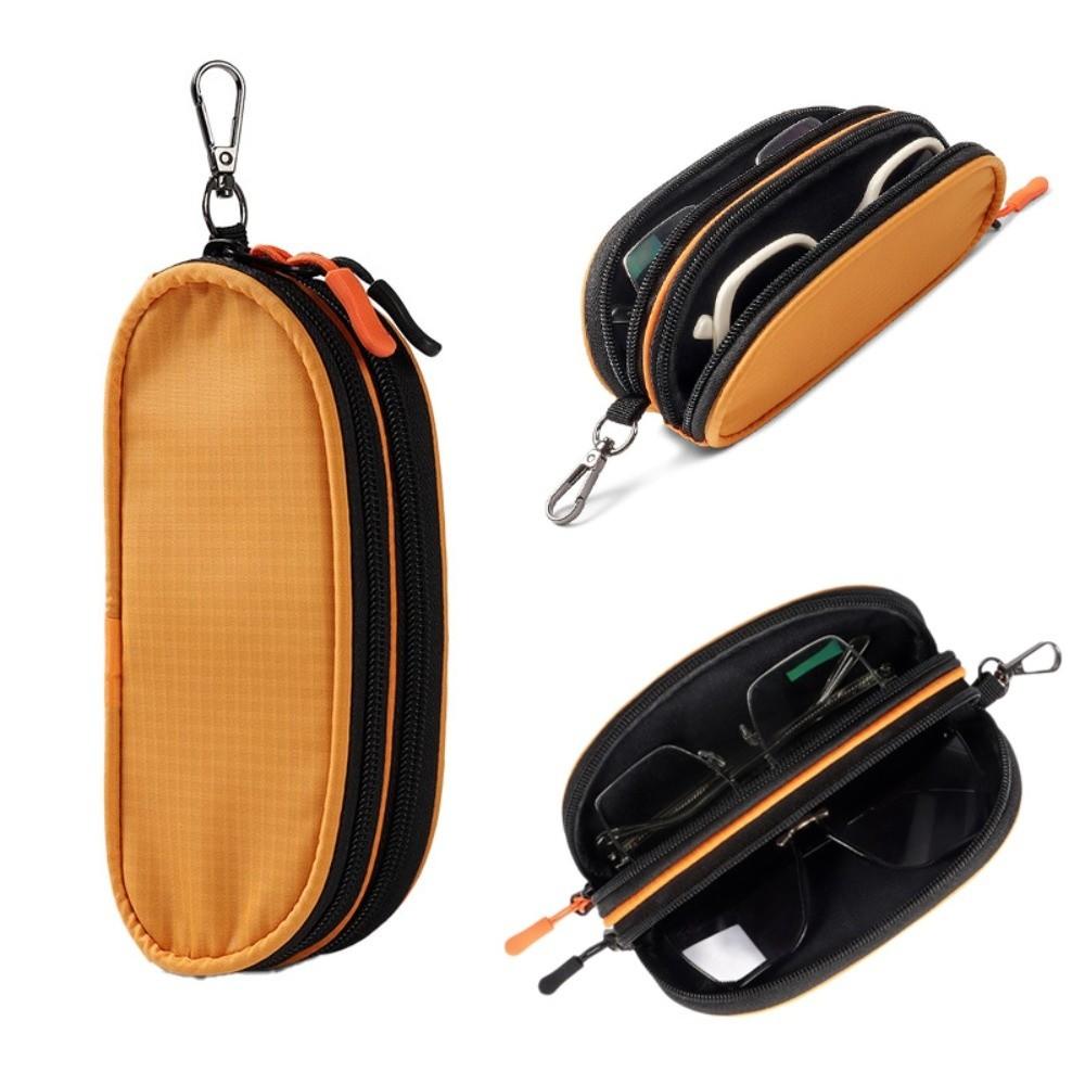 Dwupoziomowe etui na okulary przeciwsłoneczne Wytrzymała torba na okulary Przenośny organizer na pieniądze Podróże służbowe