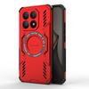 KEYSION Hollow Heat Dissipation Case for Xiaomi 15T Pro 5G Silicone+PC Magnetic Cooling Shockproof Phone Cover for Xiaomi 15T