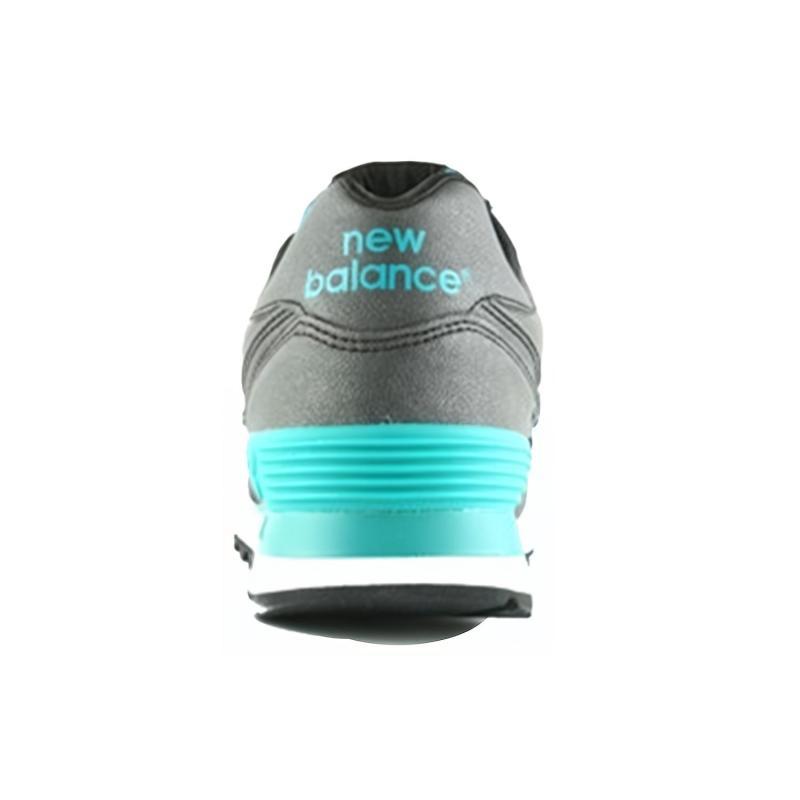 New Balance Women's 574 'Precious Metals Charcoal Teal' Women's Sneakers WL574MBK