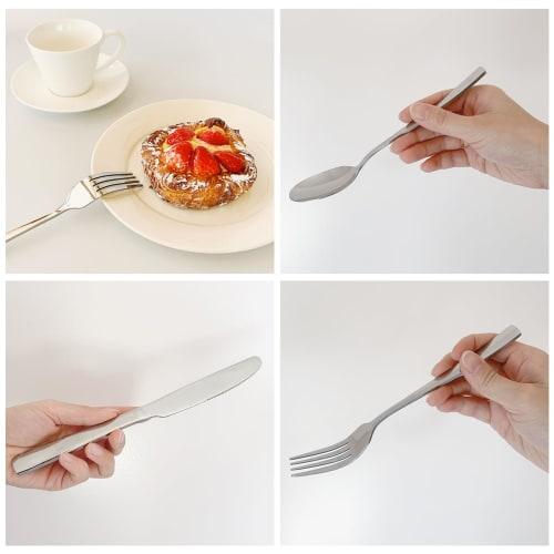 Hive Mind Cutlery Assortment Set (6-Piece Set) - Spoons, Forks, and 4-Piece Sets (2-Piece Set) - Curry, Salad, and Soup Spoons, Dishwasher Safe