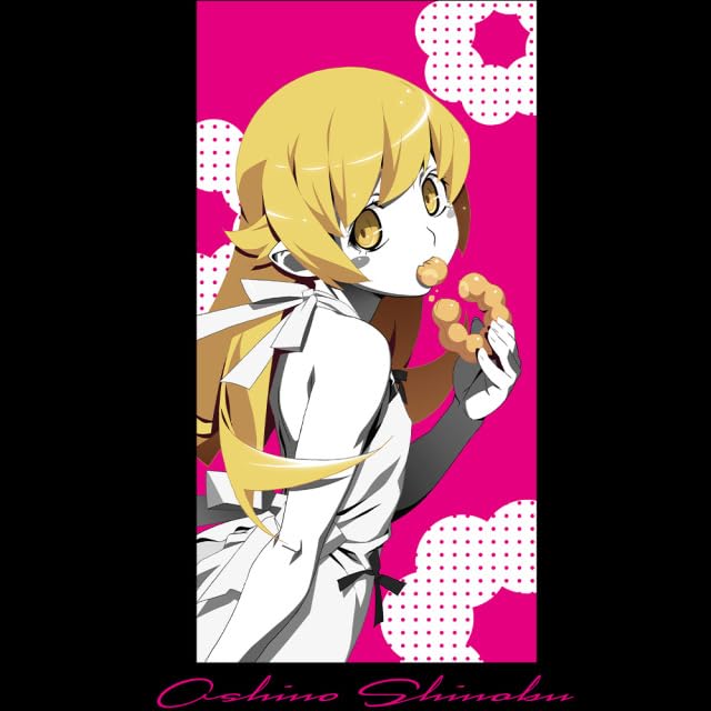 Monogatari Series T-shirt Shinobu Oshino XL Size