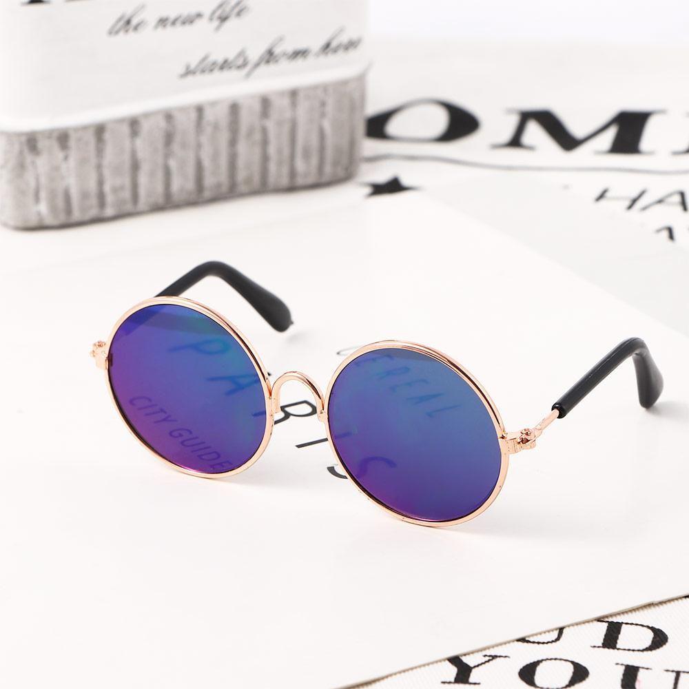 Round Multicolor Pet Supplies Trend Toys For Little Dog Cat Cat Glasses Pet Sunglasses Reflection Glasses Eye-wear