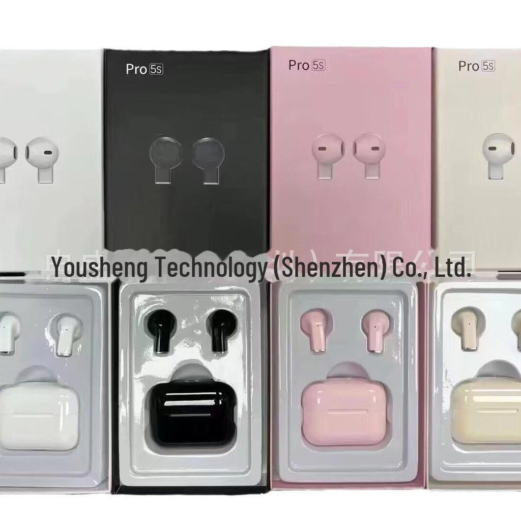 Pro5S Wireless In-Ear Bluetooth Headset with Long Battery Life, Mini Sports TWS