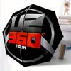 1pc U2 360 Tour Automatic Umbrella Durable Iron Frame & Plastic Handle, Gift for Men & Women, Sturdy Construction,Playful Design Yy250826199