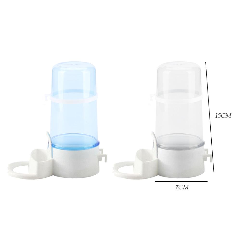 Automatic Bird Feeder Bird Water Drinker with Clip Pet Birds Water Dispenser Hanging Water Bottle Food Bowl For Parrot Bird Cage