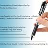 10pcs Retractable Gel Pens, Black Red Ink 0.5mm, Smooth Writing, Ball Point Pens, Office Supplies And Stationery Back To School