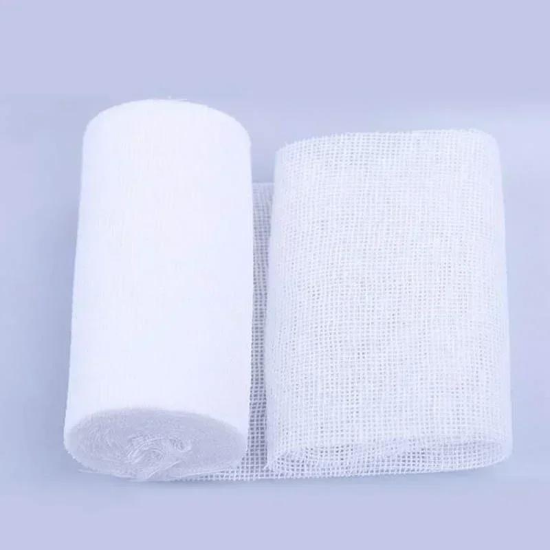 5 Rouleaux Bandages Élastiques PBT Bandages de Premiers Secours d'Urgence pour l'Extérieur Bandages en Maille Respirante pour Fractures Outils de Premiers Secours pour l'Extérieur