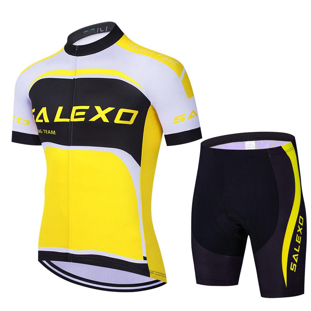 Short Sleeve Breathable Suit Cycling Suit, Men's Cycling Suit, Summer Quick Drying Short Sleeve Cycling Clothing, 2026 Summer Breathable Cycling Suit