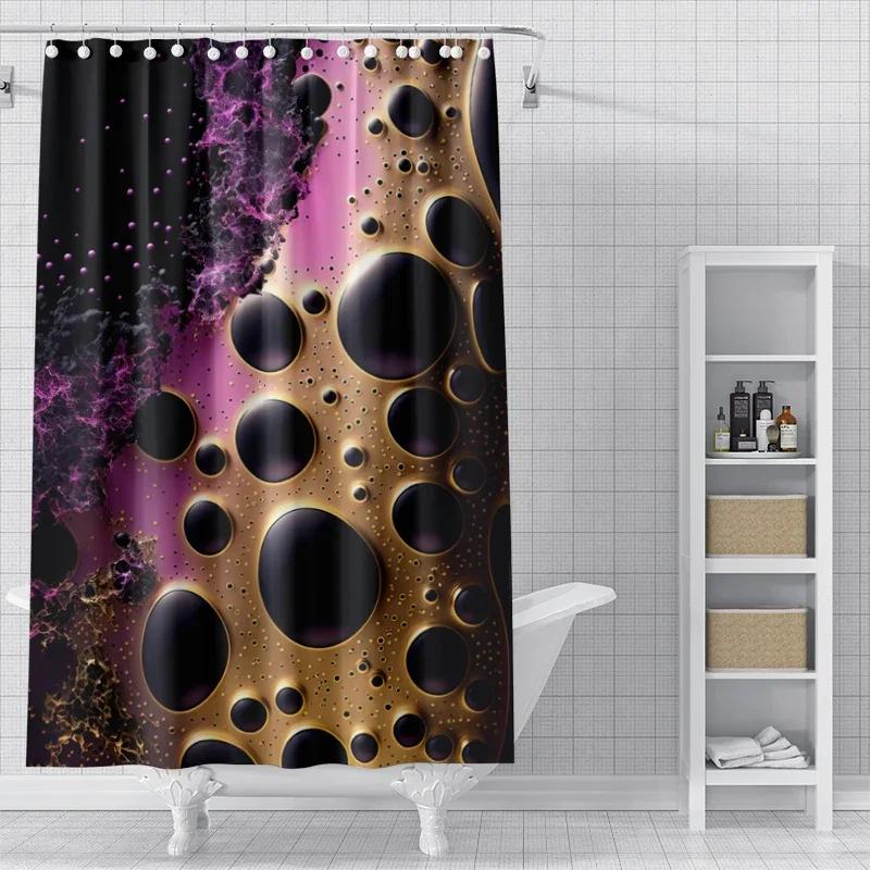 Home Shower Curtains for Bathroom Waterproof Fabric Modern Nordic Style Bathroom Curtains Shower Curtain