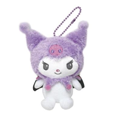 K Company My Melody Kuromi (Angel Series) Ball Chain Mascot Kuromi Purple MK-BM-KUP H11 X W12.7 X D7.3cm