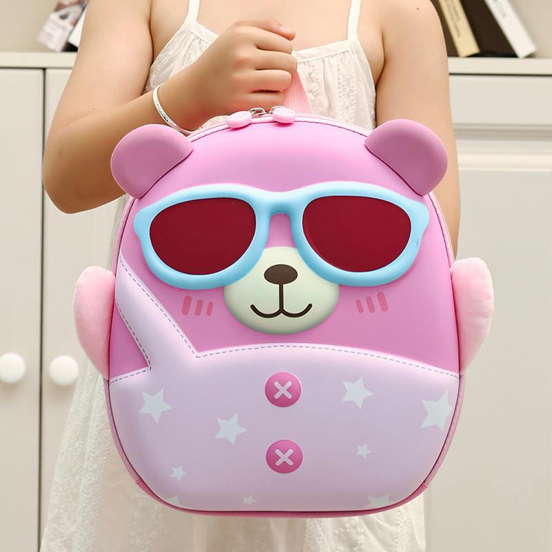 Little Bear Sunglasses Cute Animal Bookbag For Children Daycare And Preschool