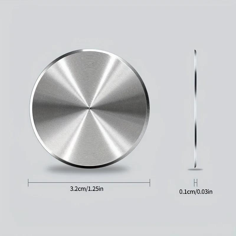 2Pcs 38MM Magnetic Sheet Mobile Phone Stand Magnetic Car Patch