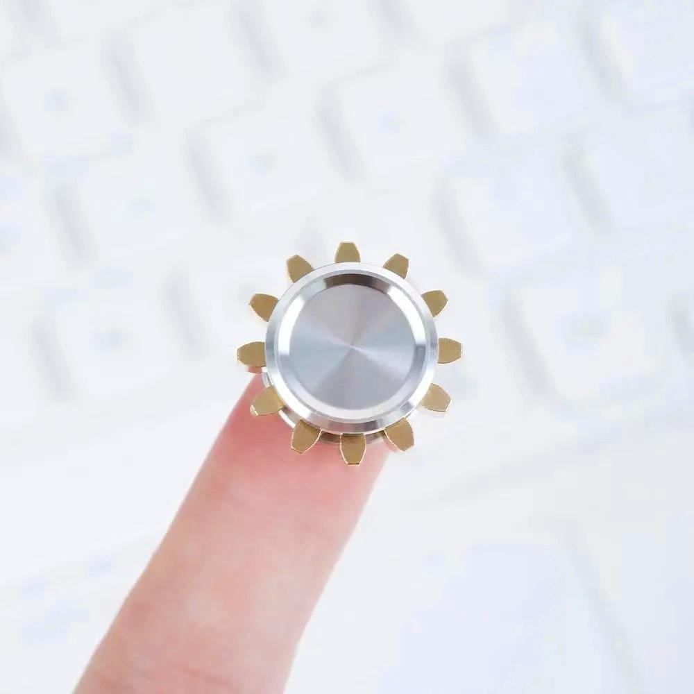 Fidget Spinner Mini Metal Gear Gyroscope Toy Antistress Portable Adults Stress Reliever Adhd Kids Birthday Christmas Gift