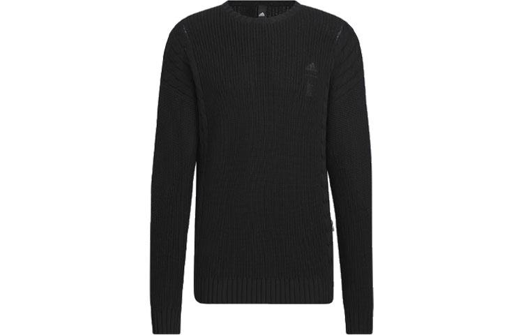 Adidas Wuji Series Knitwear Men s Black Crew Neck Moderate Base Layer IP5000 M