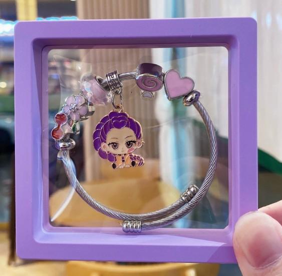 Durable Hot-selling Cartoon Anime K-POP Demon Hunter Girl Group Bracelet Fashion Bead Jewelry Suitable for Decoration and Gift Giving
