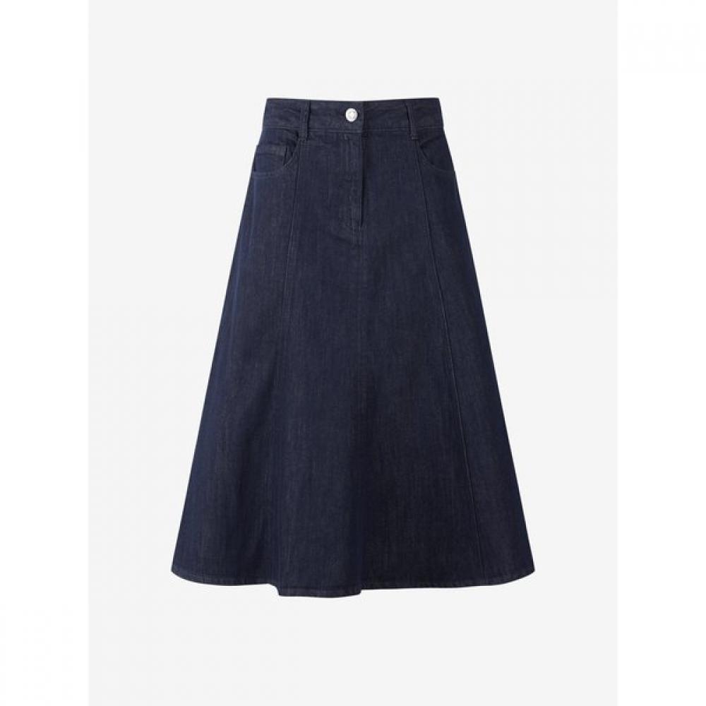 Cc Collect FlAred A Line Denim Skirt C261psd401