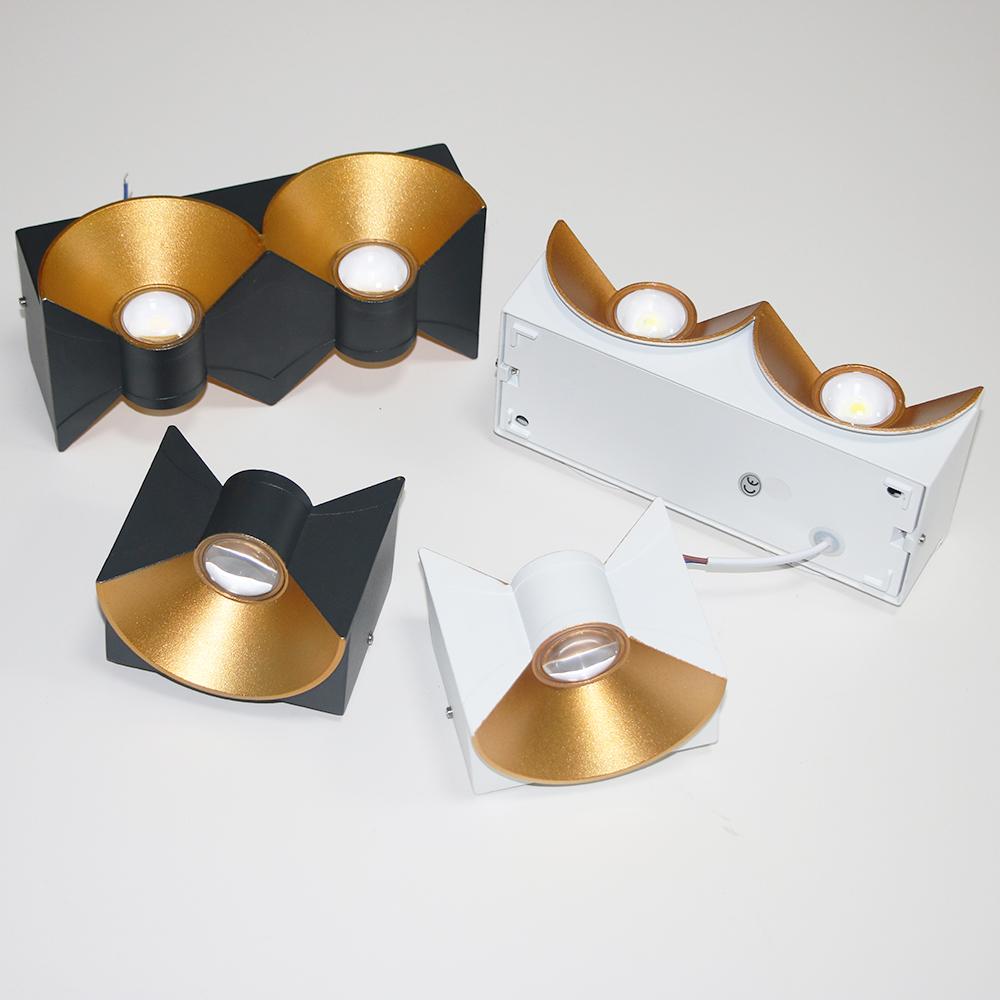 Modern 6W/12W LED Outdoor Wall Lamps Waterproof IP65 Aluminum Home Lighting Porch Garden Light Living Room Waterproof Wall Light