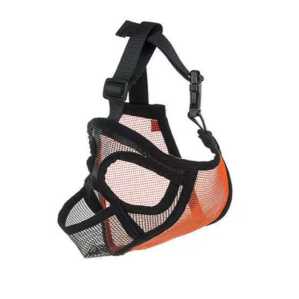 

Намордник для бульдога, французский Dou Ying Dou, намордник для собаки с коротким ртом, маска для защиты от укуса и поедания собаки M