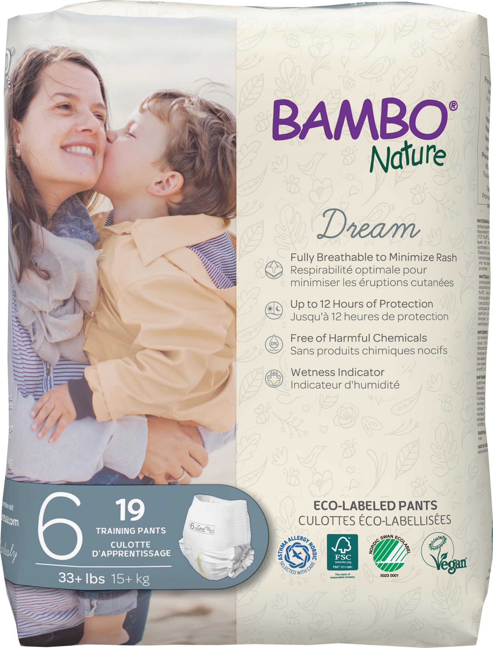 

Брюки BAMBO Nature Dream, размер XL, 19 предметов (18кг~) (бн16931)