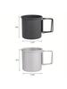 1 Pcs Outdoor Camping Cup With Foldable Handle Portable Ultra-light Aluminum Alloy Mug For Outdoor Hiking New Arrival 300ml