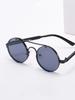 Metal Round Steampunk Rimless Sunglasses Women  Fashion Brand Designer Vintage Elastic Sun Glasses For Men Lentes