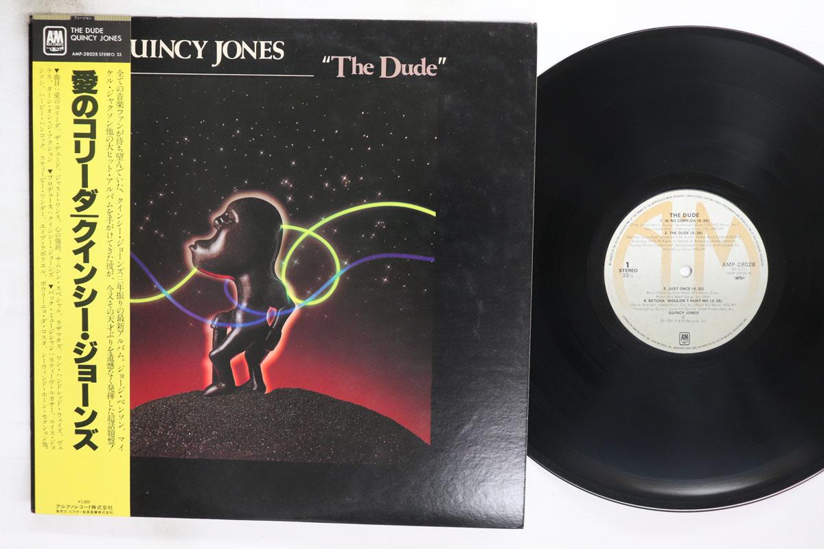 

LP Record QUINCY JONES Dude AMP28028 AM 1981 Japan Obi Jazz Used