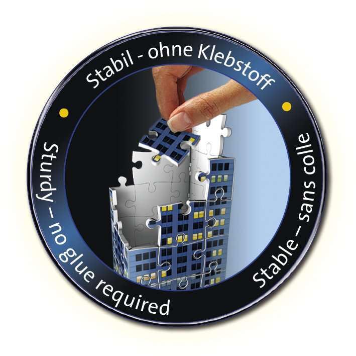 Ravensburger 3D Puzzle Chrysler Building Night Edition, 216 Pieces, Finished Size: 16.5" (41cm) High, 12595 1, Ages 8+ [Puzzle, 3D Puzzle, Gift