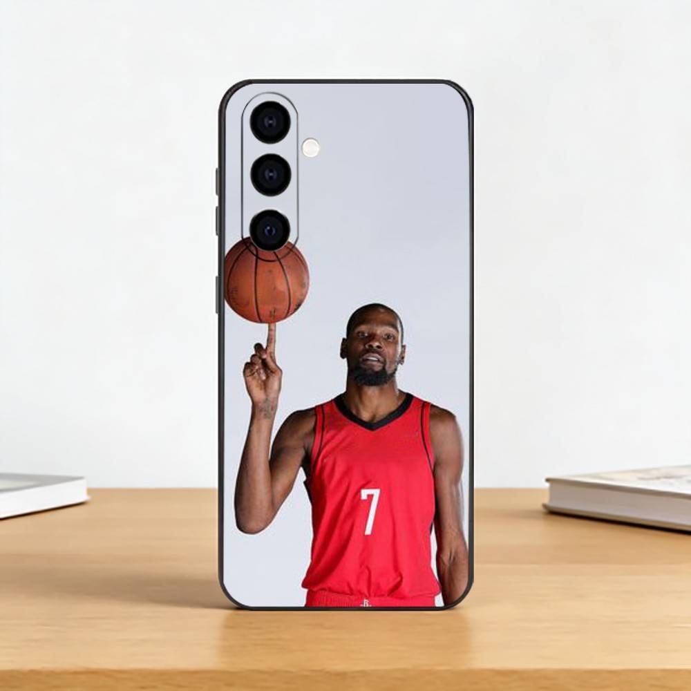 Basketball Sports Kevin Durant Phone Case For Samsung Galaxy A73,A72,A71,A70,A53,A52,A51,Others Soft Black Cover
