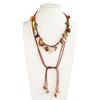 New Bohemian Irregular Multicolor Stone Waist Chain Necklace for Women Versatile Summer Beach Vacation Bikini Body Chain Jewelry