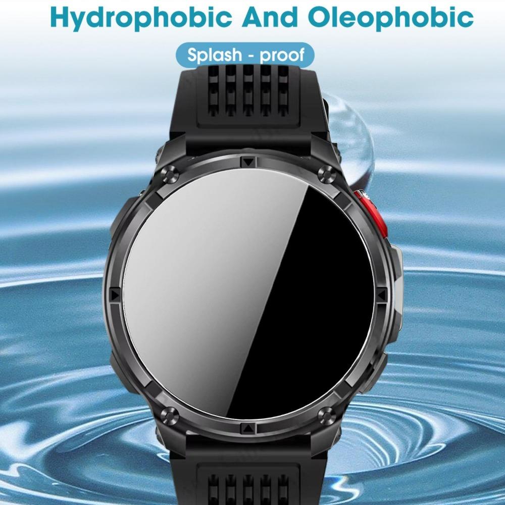 For Amazfit T-REX Ultra 2 Easy To Install Screen Protectors HD Clear Smartwatch Tempered Glass Film for TRex Ultra2 Accessories