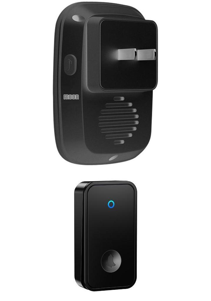 Self-Powered Wireless Doorbell Set: Waterproof, Battery-Free, Long-Range 1-to-3 Ding Dong Reminder