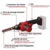 Einhell Lime à bande sans fil TE-BF 18 Li Solo PXC (18V) Livré sans Batterie ni Chargeur
