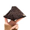 Autumn and winter leopard print grab clip female hairpin back of head triangular large shark clip disc hair accessories
