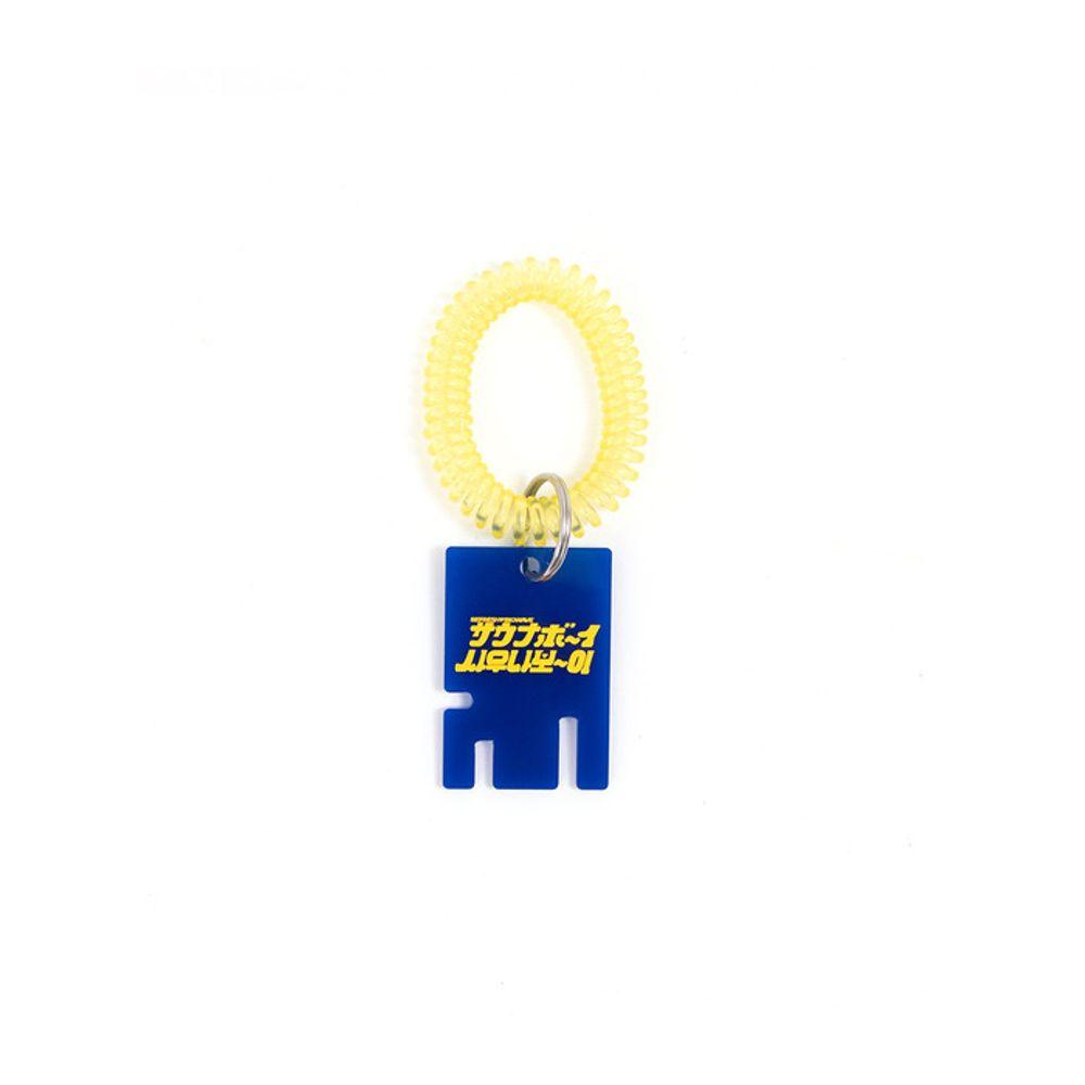BIGWAVE COLLECTIVE SAUNA BOY logo TYPE KEY HOLDER (3COLORS)