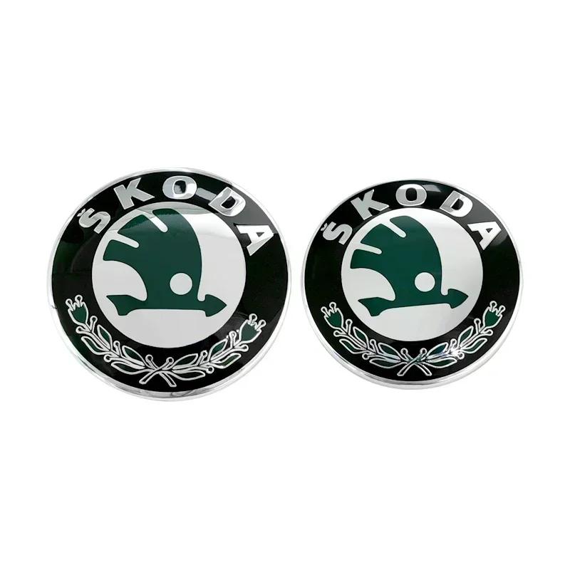 Samolepka na auto 2025 Nové auto Zadní Přední Znak Kufr Značka Samolepka pro Skoda Kodiaq Karoq 2 A7 Tour VRS Superb Octavia Yeti Fabia 1