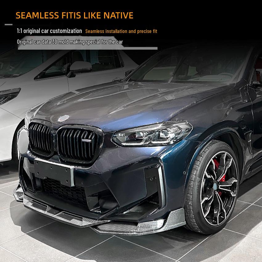 BMW X3M/X4M F97/F98 LCI (2022+) Front Lip Spoiler Body Kit
