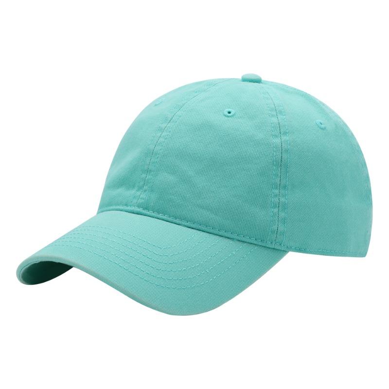 Washed premium baseball cap combed cotton women's deep top big brim cap trendy casual sunscreen hat
