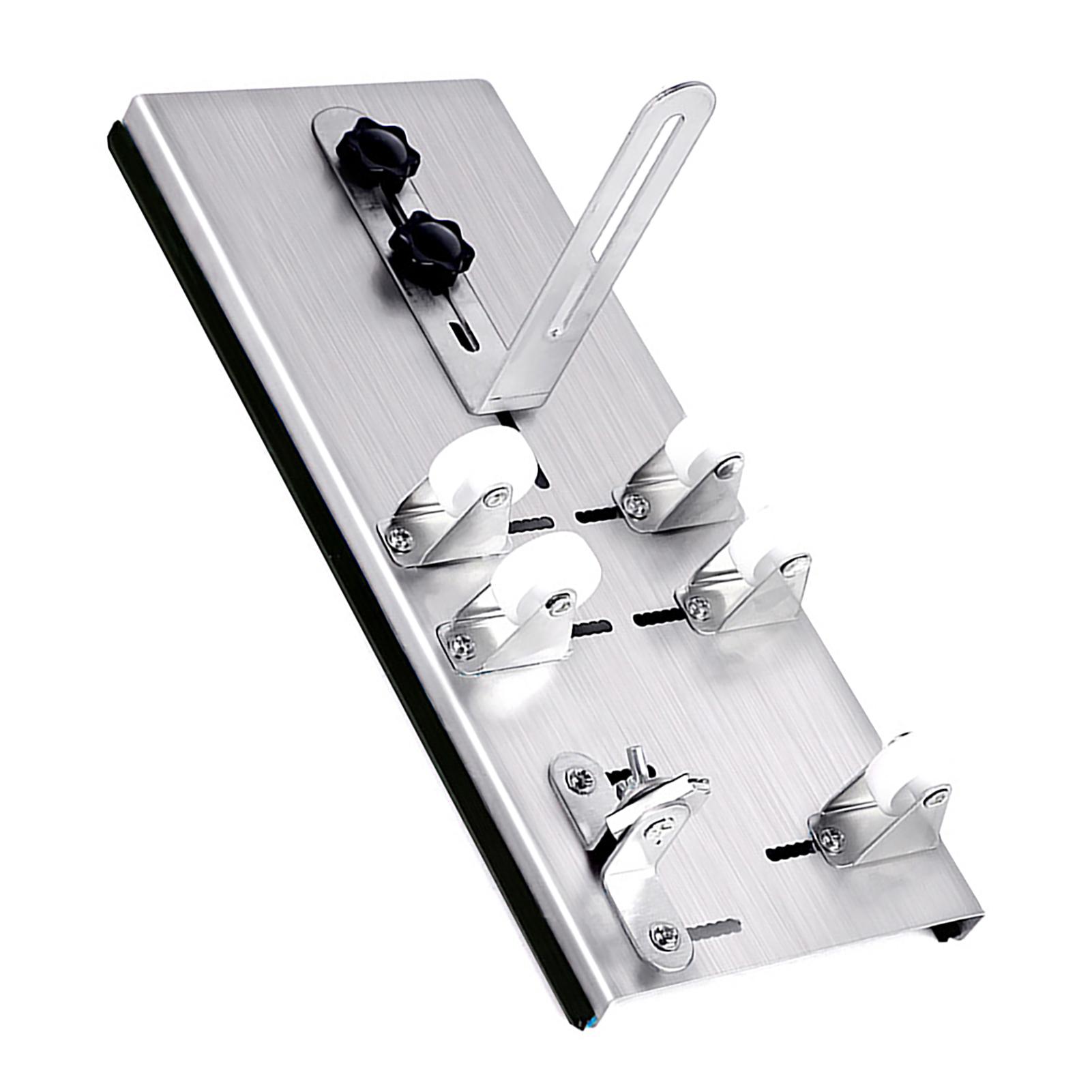 

Резак для стеклянных бутылок Нержавеющая сталь 5 колес Острый инструмент для резки бутылок для переработки DIY