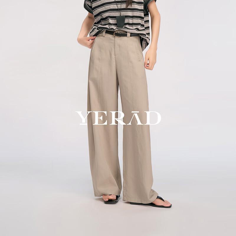 YERAD Women s Lyocell Linen Straight-Leg Casual Pants 26
