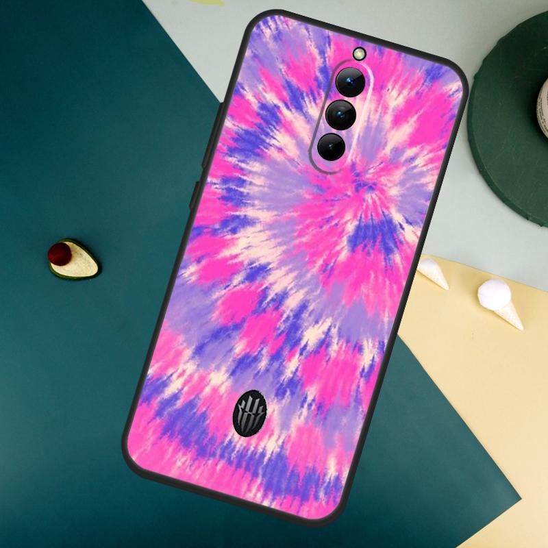 Rainbow Spiral Tie Dye For ZTE Nubia Red Magic 10S 10 Air 8 9 8S 9S Pro Plus 6S 7S 7 Pro Red Magic 11 Pro Plus Case