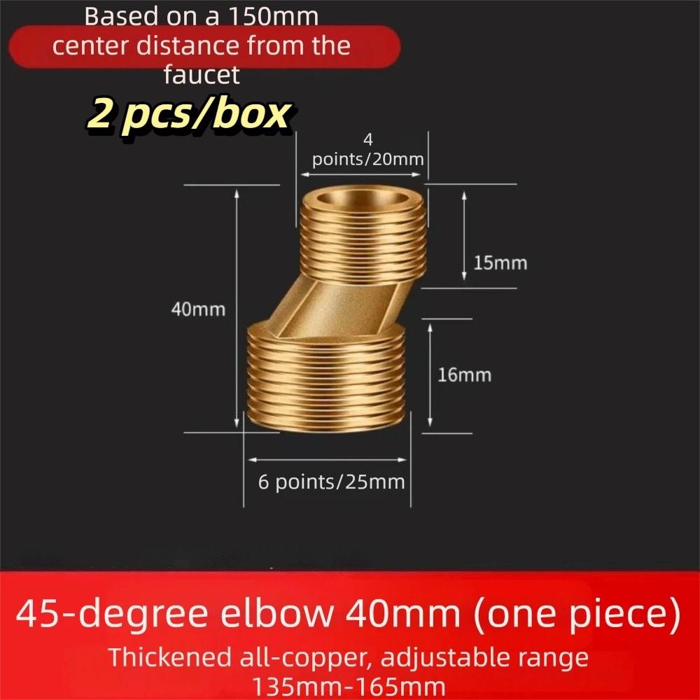 Standard Tee Ultra Short Curved Foot Shower Adapter Tee Reducing Fitting  Maintenance