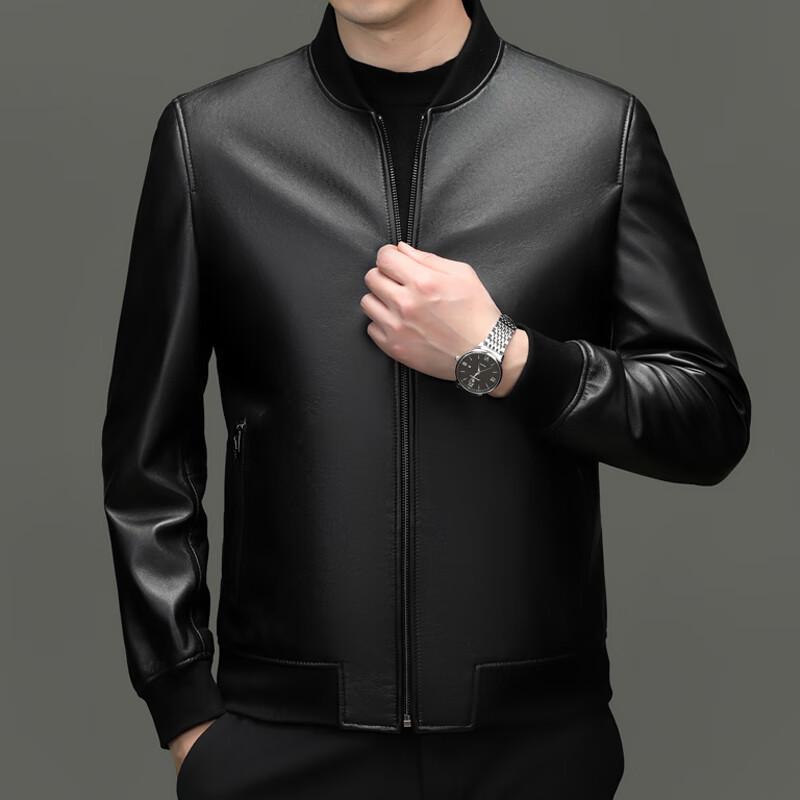 

Мужская куртка Yiliteng из овчины с бейсбольным воротником 5XL