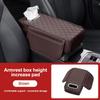 Center Console Pad Automotive Armrest Cushion Armrest Seat Box Protector Cushion Comfortable Car Decor Accessories For Cars